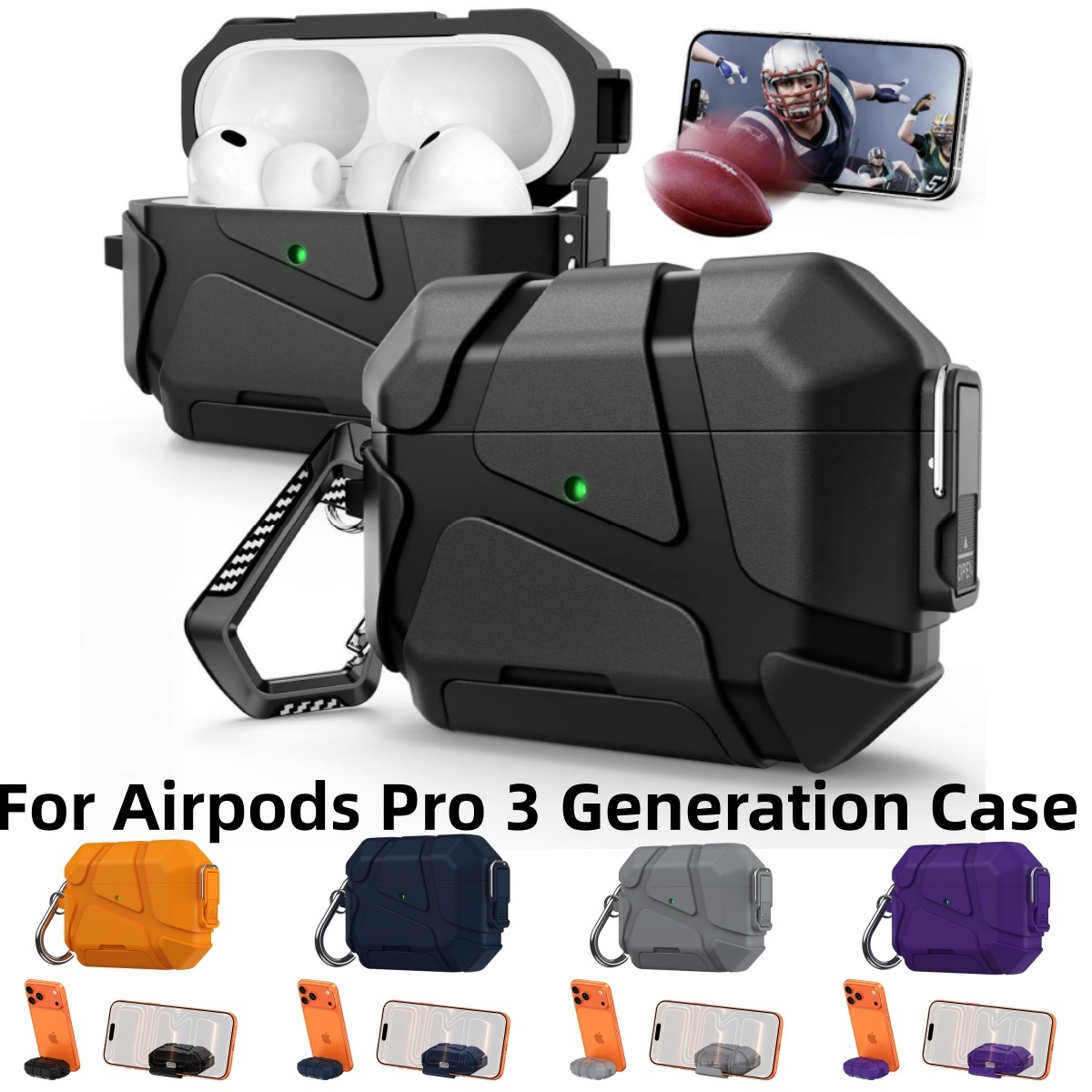 Anker Speaker Soundcore Boom 2 - Voor AirPods Pro3 Secure Lock Case