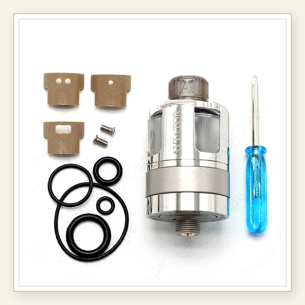 Wolfcoolvape Aviator 22mm RTA- - Vaping Air recensie en prijs